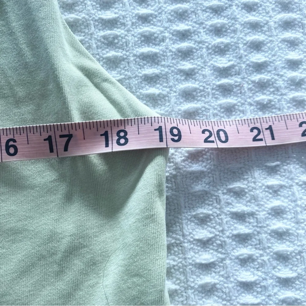 Zara Light Green Sleeveless Romper - Picture 12 of 13